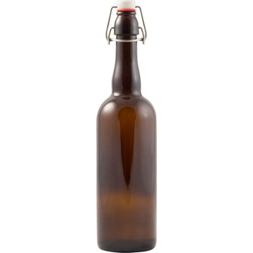 12 oz Beer Bottles - Amber Glass - Case of 24