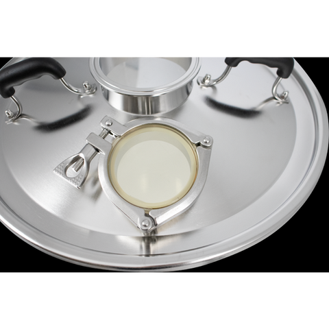 Pro Sight Glass Distillation Lid | BrewZilla | DigiBoil | 65L |Steam Condenser Lid