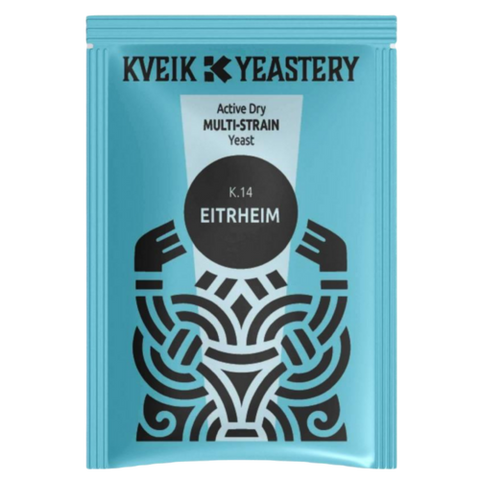 Kveik Yeastery | K.14 Eitrheim | Multi-Strain Kveik Yeast | Dry Beer Yeast