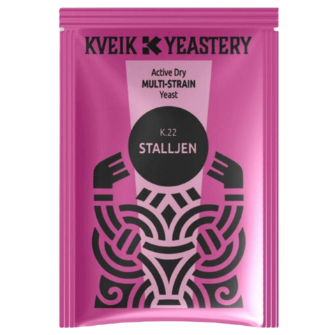 Kveik Yeastery | K.22 Stalljen | Multi-Strain Kveik Yeast | Dry Beer Yeast