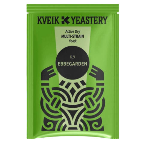 Kveik Yeastery | K.9 Ebbegarden | Multi-Strain Kveik Yeast | Dry Beer Yeast