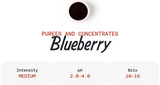 Oregon Fruit Puree - Blueberry Puree (1.5L Pouch)