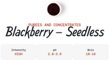 Oregon Fruit Puree - Seedless Blackberry Puree (1.5L Pouch)