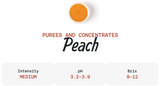 Oregon Fruit Puree - Peach Puree (1.5L Pouch)